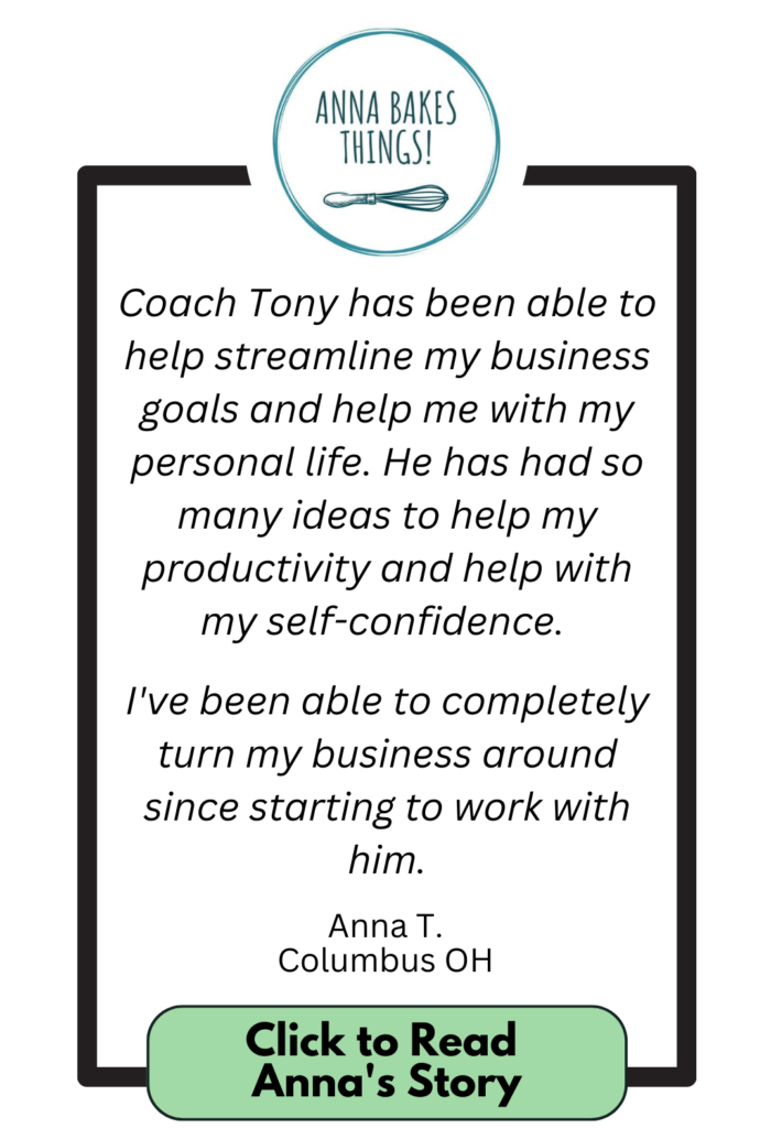 Anna T coaching testimonial
Click for Anna T's full story